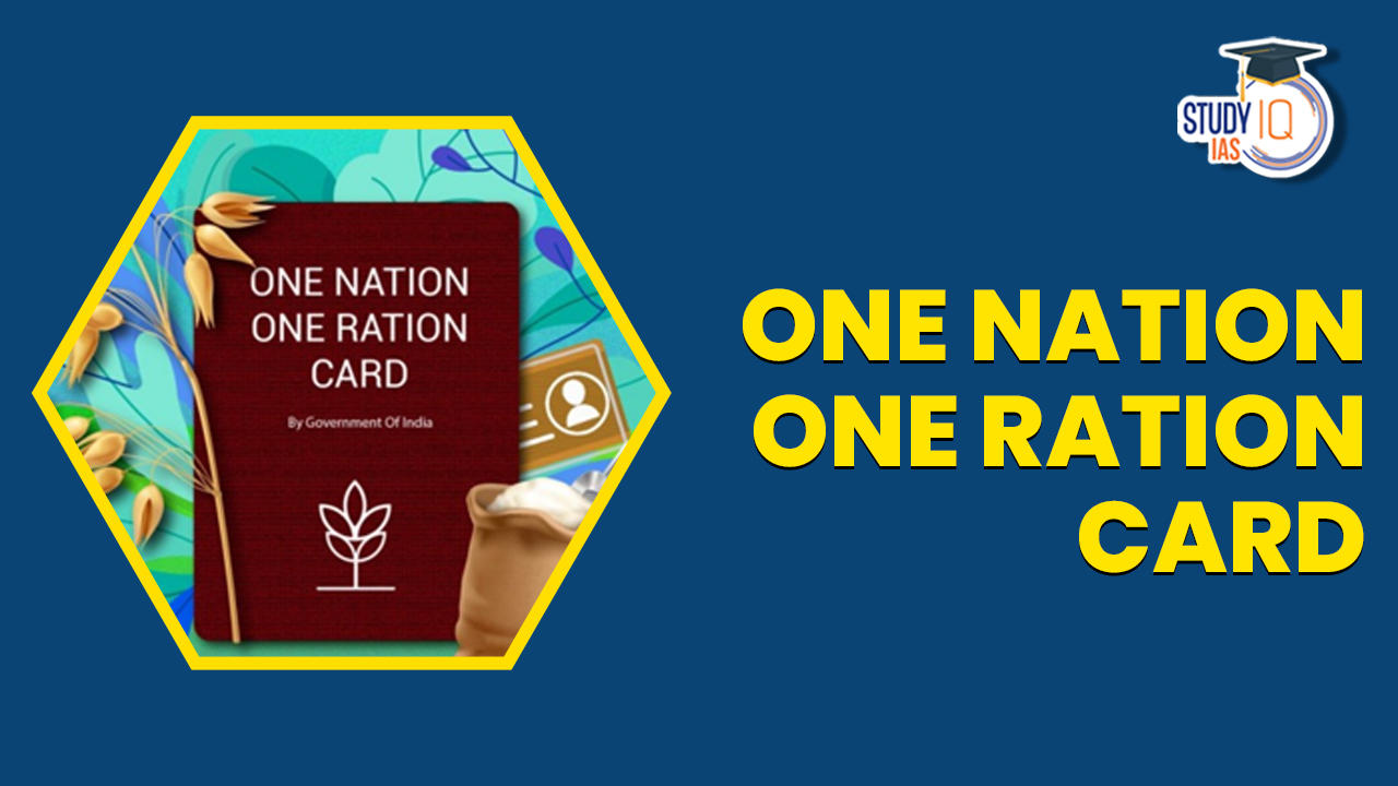 One Nation One Ration Card