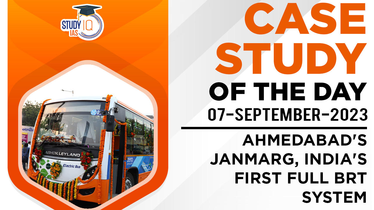 Ahmedabad's Janmarg, India's first full BRT system