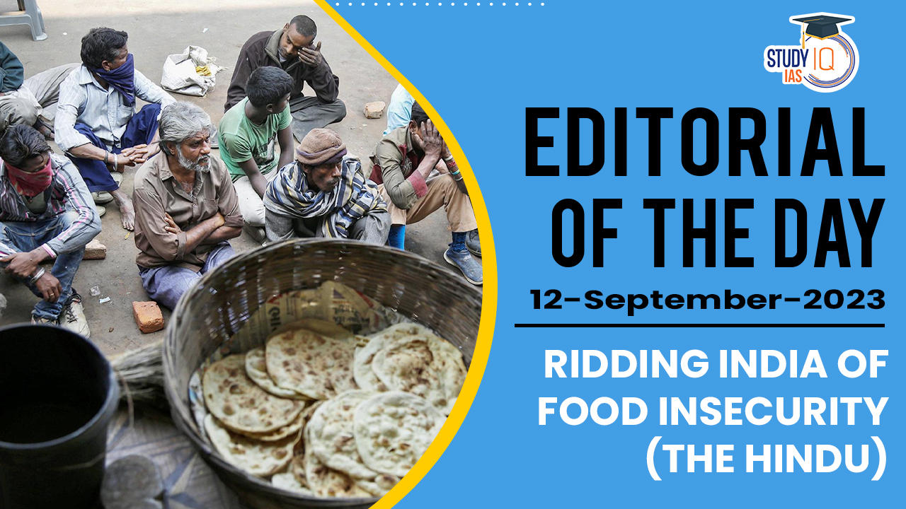 Ridding India of food insecurity