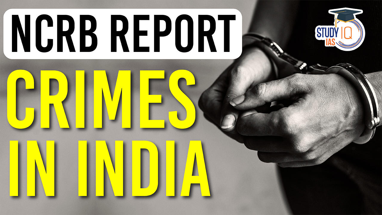 NCRB report Crimes in India