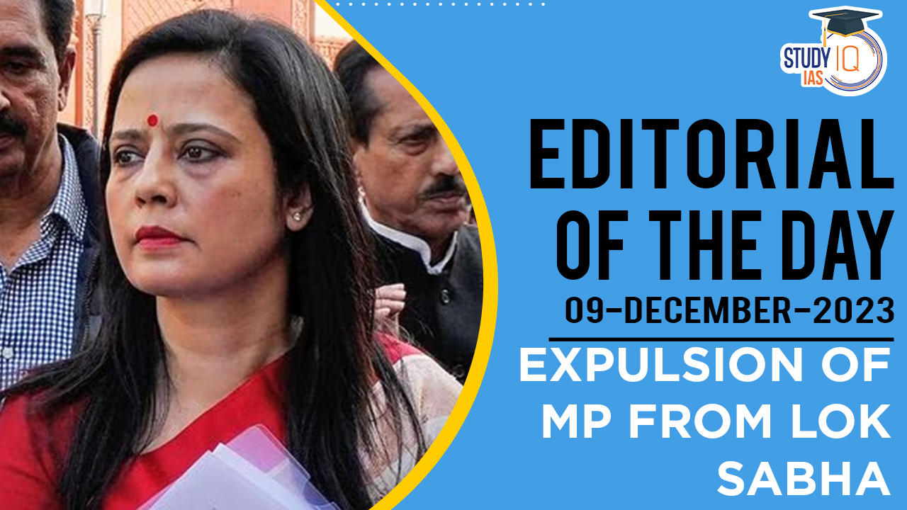 Expulsion of MP from Lok Sabha