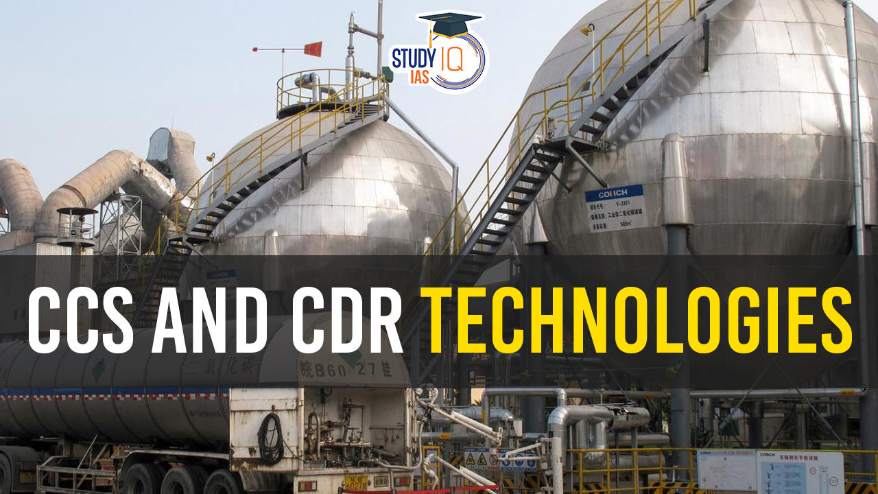 CCS and CDR technologies (1)