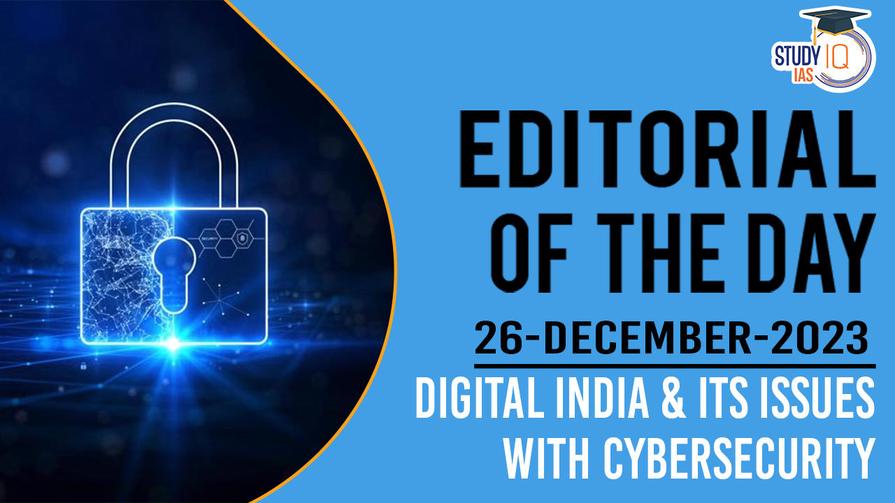 Digital India & its issues with Cybersecurity (blog)