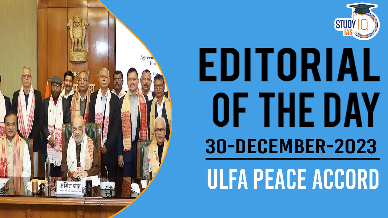 (EOTD) ulfa Peace accord (blog)