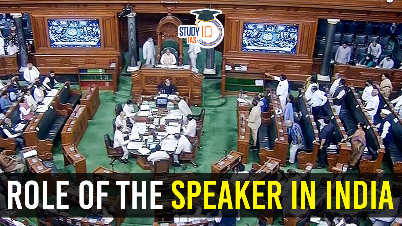 Role of the Speaker in India