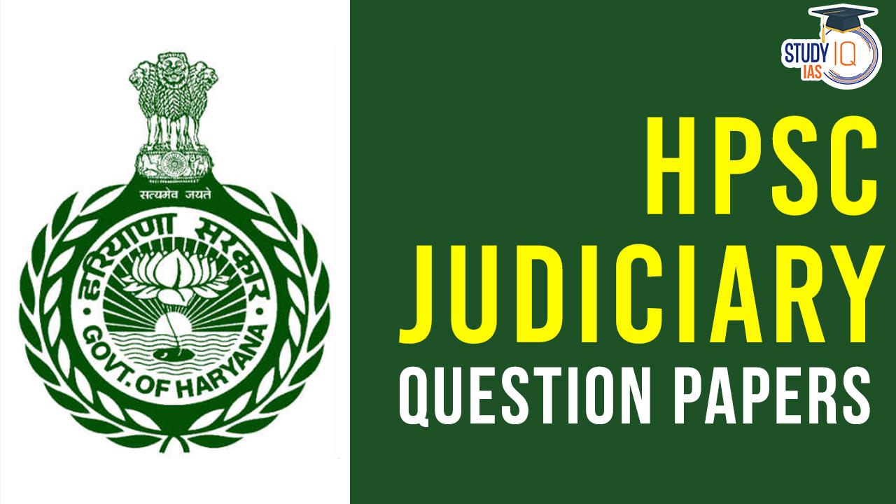 HPSC Judiciary Question Paper