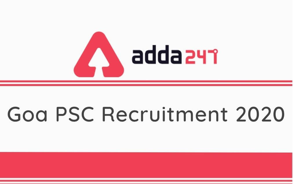 Goa PSC Recruitment 2020: Apply Online For 26 APO, Assistant Professor & Associate Professor Posts_20.1
