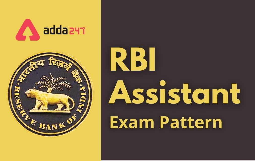 RBI Assistant Exam pattern