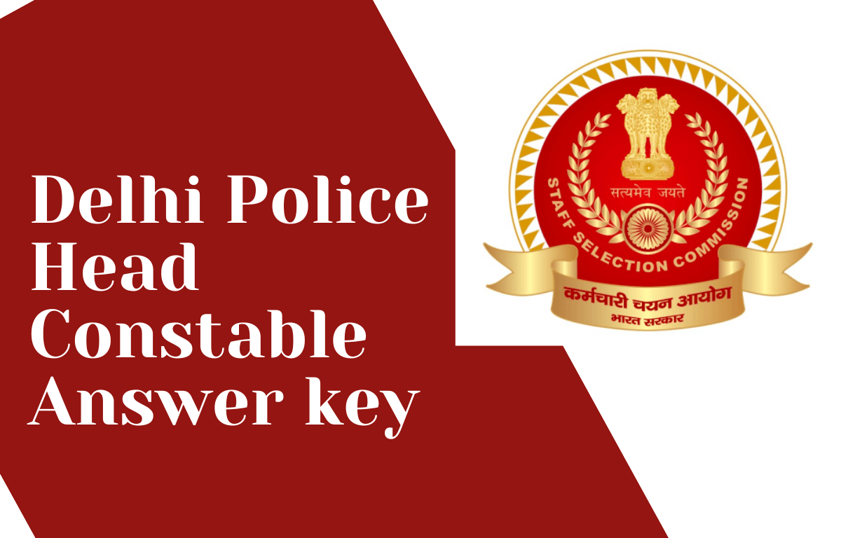 Delhi Police Head Constable Answer Key 2022 Out, Exam Response Sheet_20.1