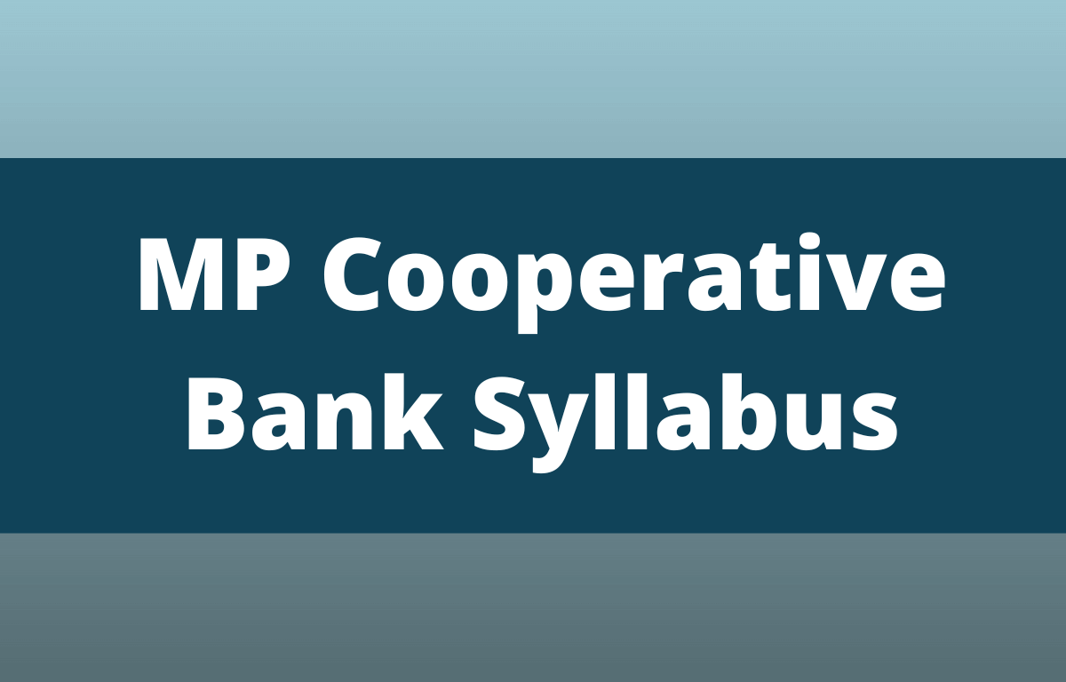 MP Cooperative Bank Syllabus 2023 Download For Clerk Posts_20.1