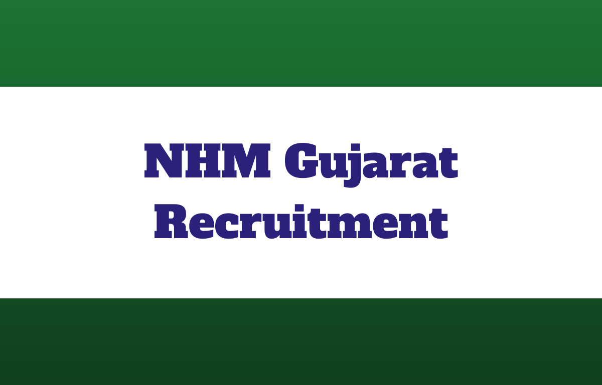 NHM Gujarat Recruitment (1)