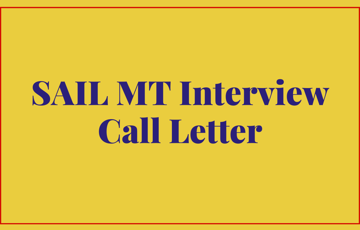 SAIL MT Interview Call Letter (1)