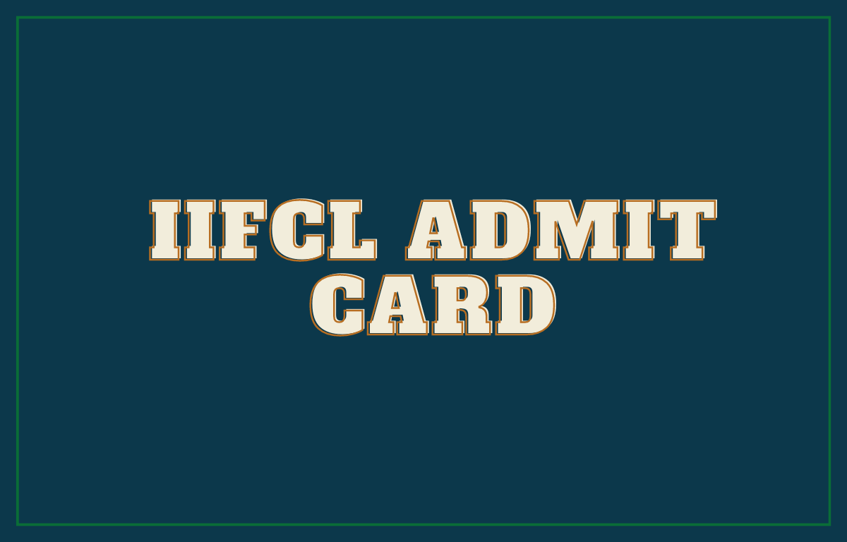 IIFCL Admit Card (1)