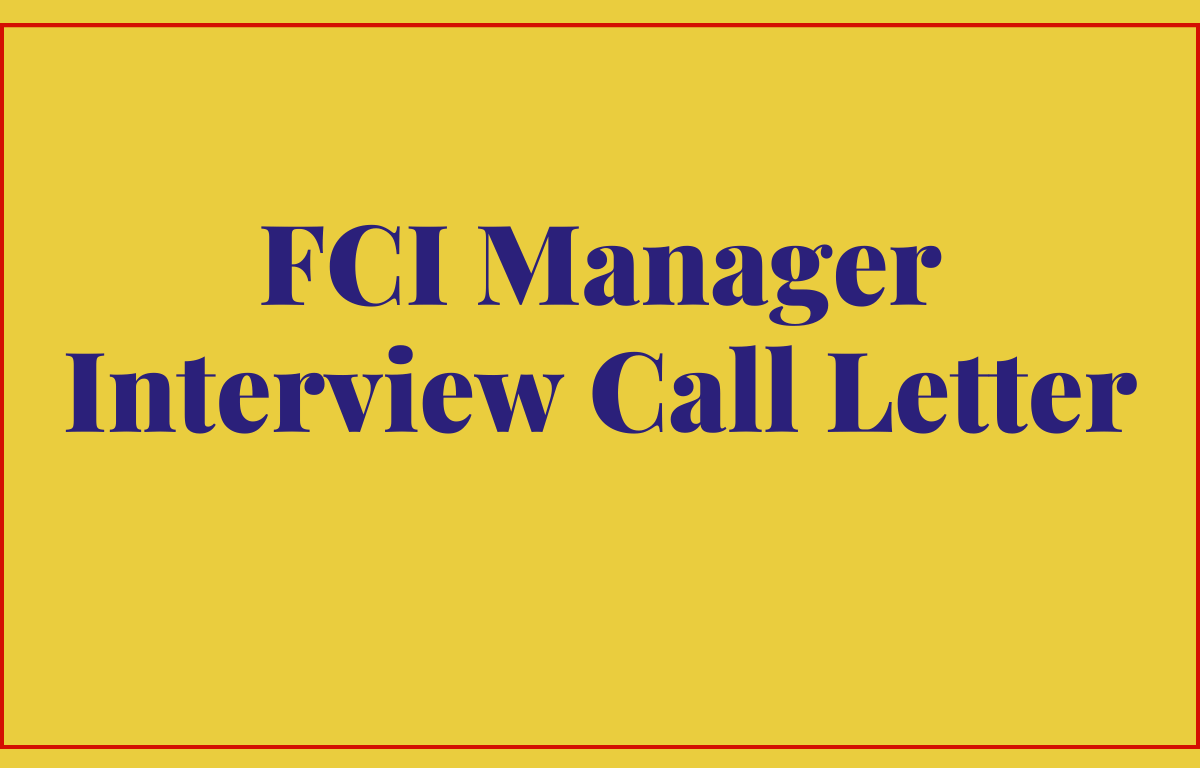 FCI Manager Interview Call Letter (1)