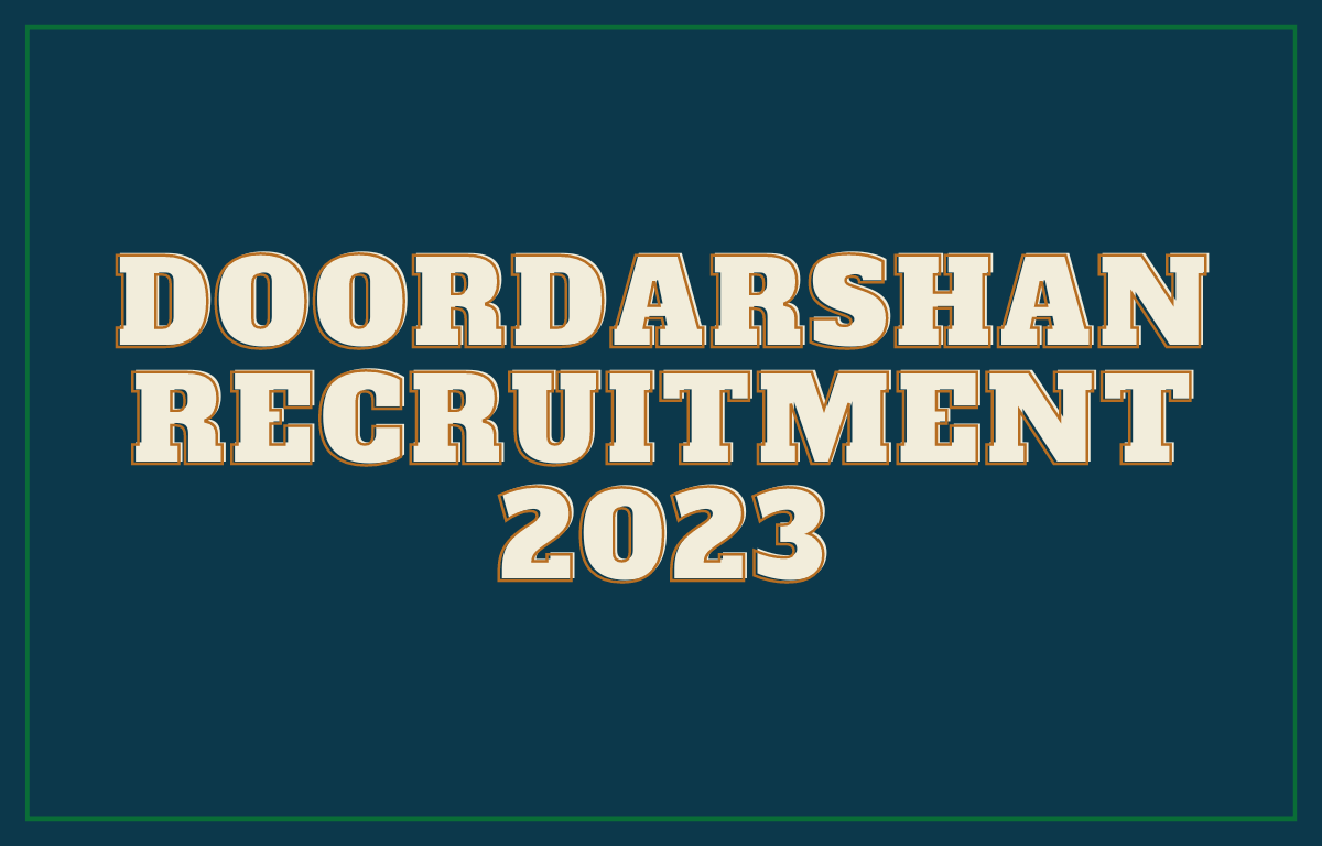 Doordarshan Recruitment 2023 (1)