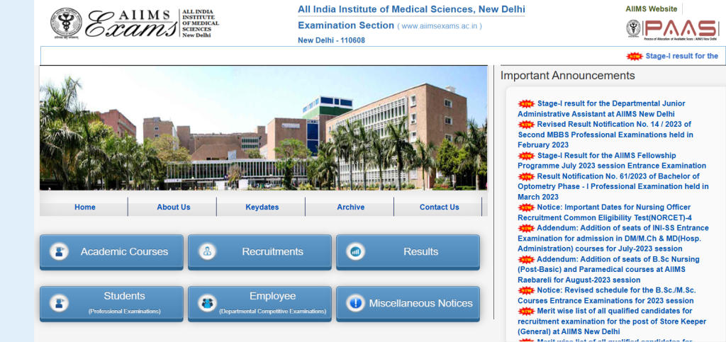 AIIMS Delhi Recruitment 2023, Exam Date Out, Admit Card | Adda247_3.1