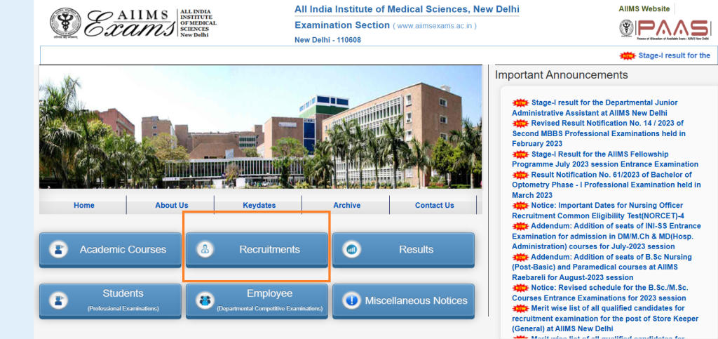AIIMS Delhi Recruitment 2023, Exam Date Out, Admit Card | Adda247_4.1