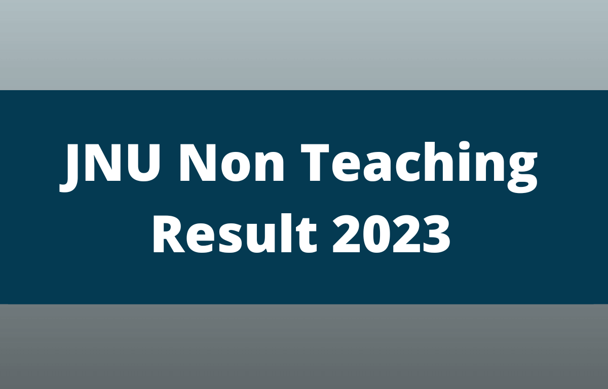 JNU Non Teaching Result 2023 (1)