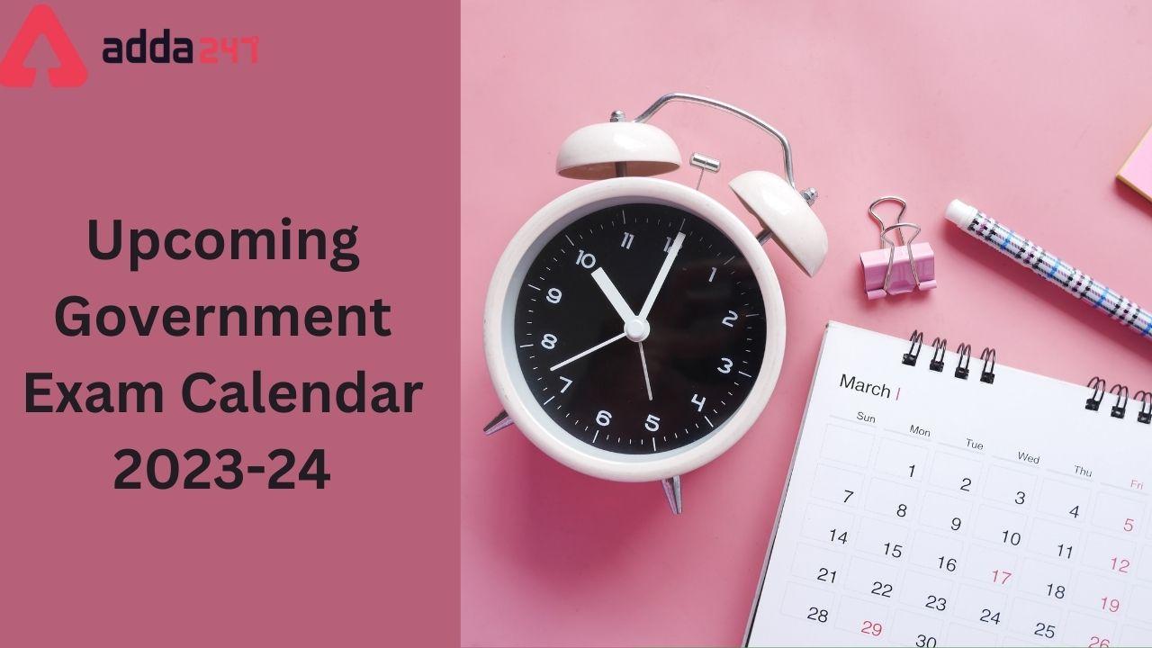 Central Government Exam Calendar 2025 