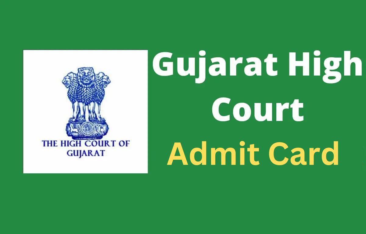 Gujarat High Court Admit Card 2023 Out, Download Peon Call Letter_20.1