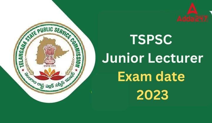 TSPSC Junior Lecturer Exam date 2023 (1)