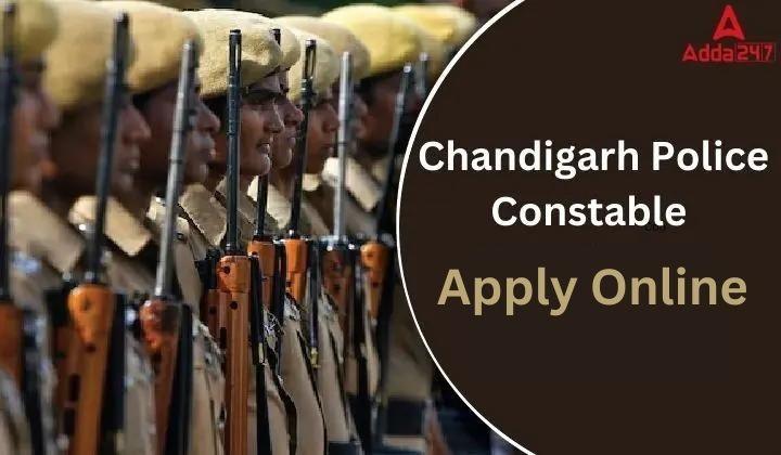 Chandigarh Police Constable Apply Online