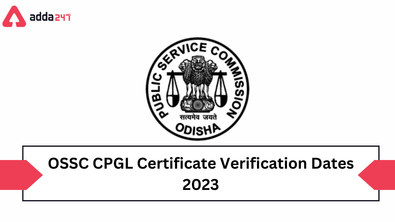 OSSC CPGL Certificate Verification Dates