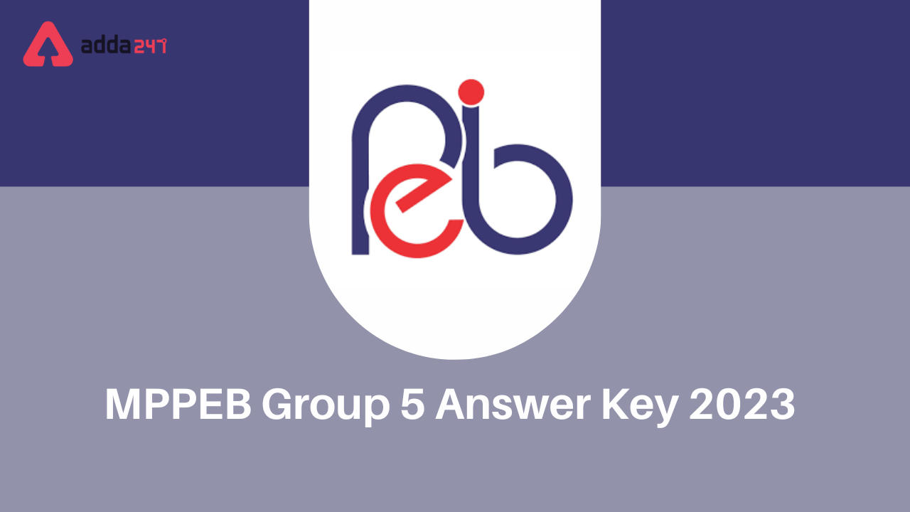 MPPEB Group 5 Answer Key 2023