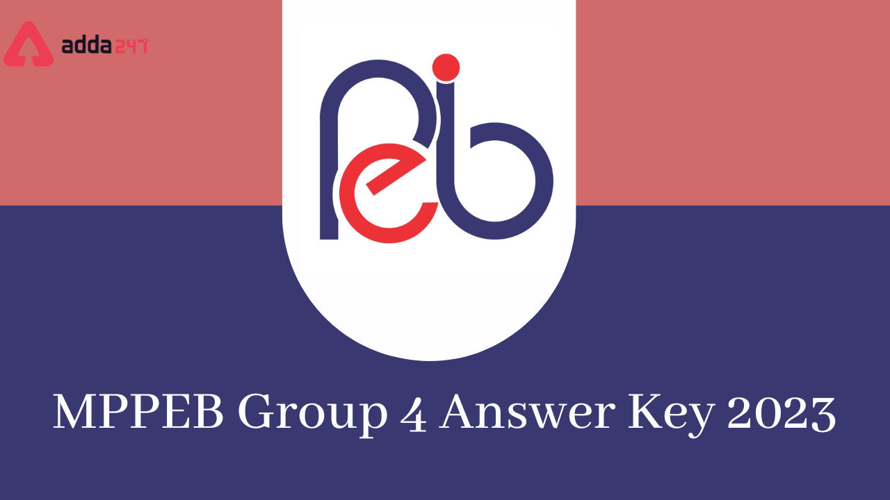 MPPEB Group 4 Answer Key 2023