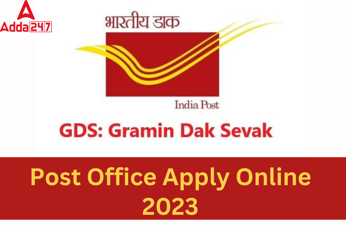Post Office Apply Online 2023