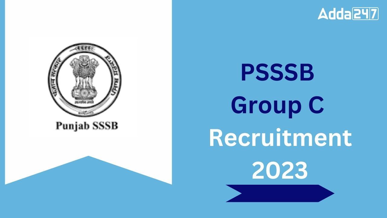 PSSSB Group C Recruitment 2023