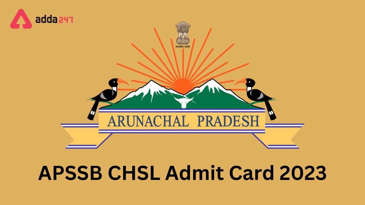 APSSB CHSL Admit Card 202
