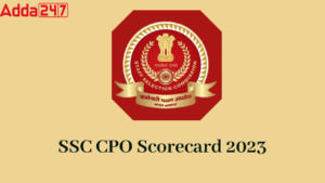 SSC CPO Marks 2023