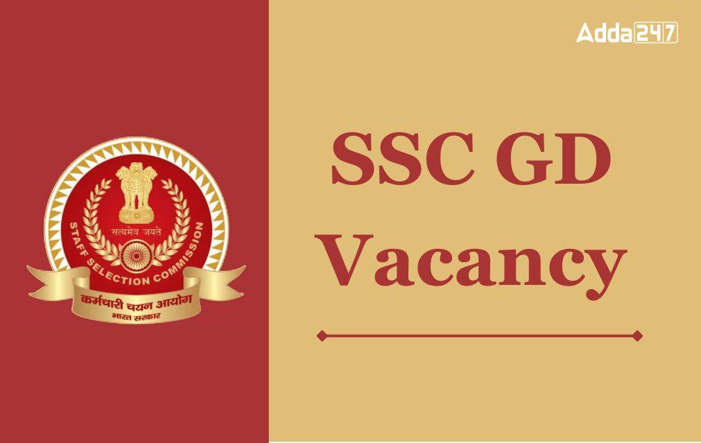 SSC GD Vacancy