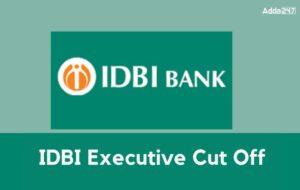 IDBI Executive Cut off