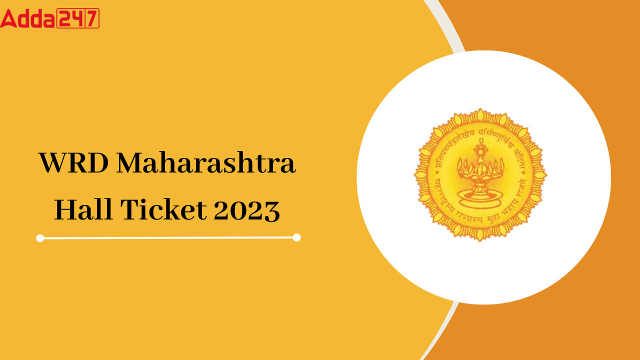 WRD Maharashtra Hall Ticket 2023