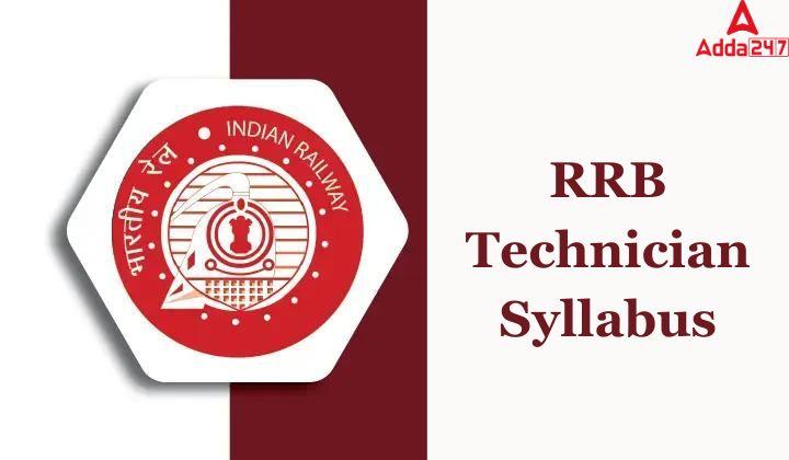 RRB Technician Syllabus