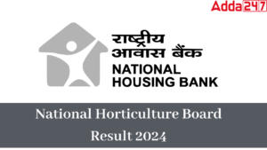 National Horticulture Board Result 2024