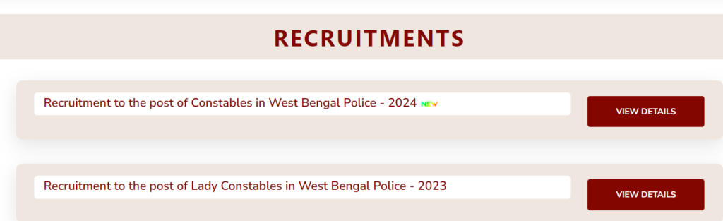 WBP Constable Apply Online 2024, Last Date to Apply_3.1