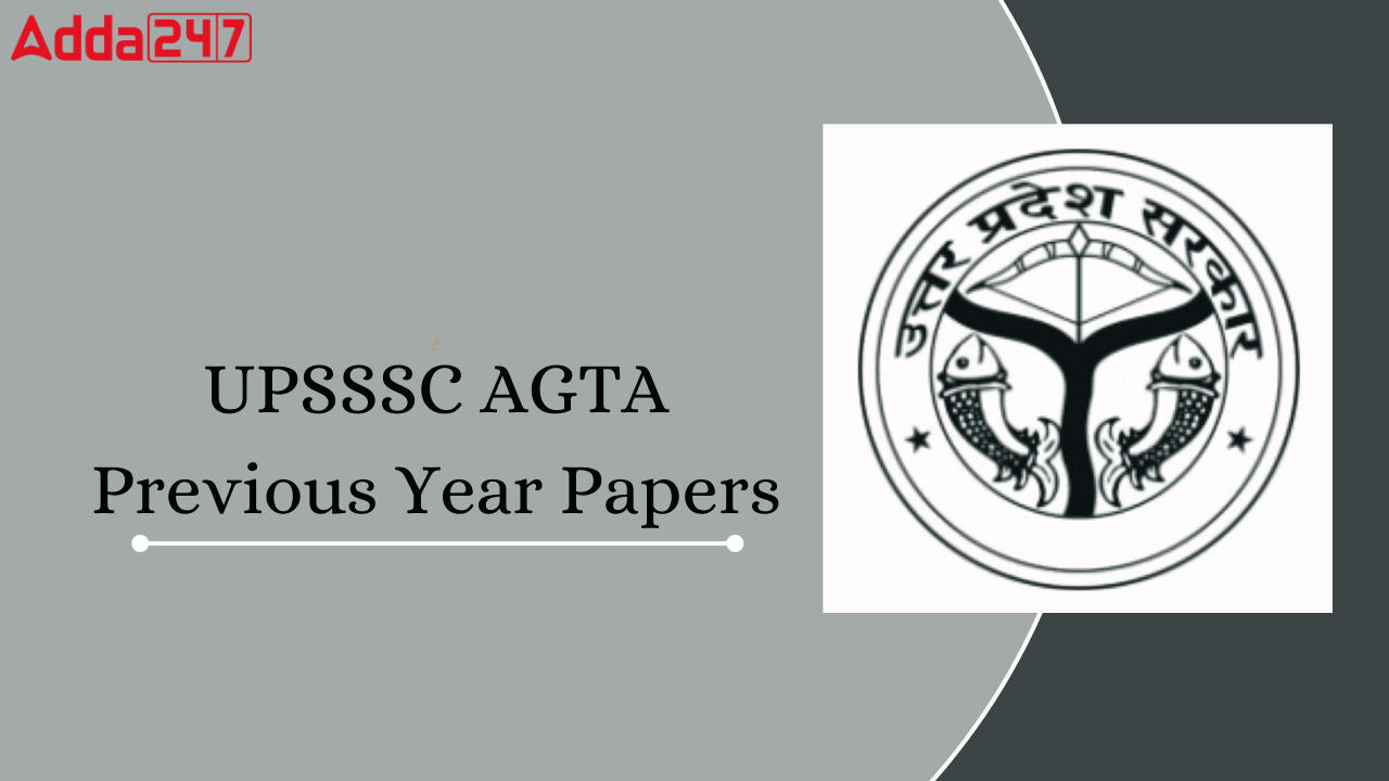 UPSSSC AGTA Previous Year Papers