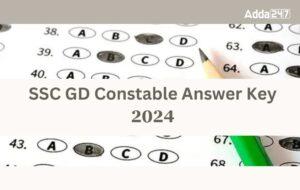 SSC GD Constable Answer Key 2024