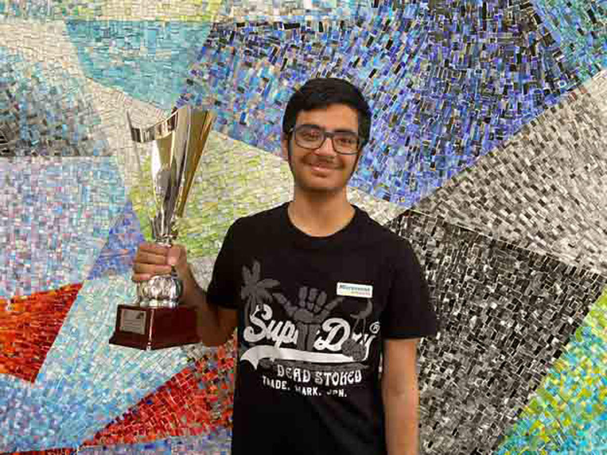 Raunak Sadhwani wins 2021 Spilimbergo Open Chess Tournament