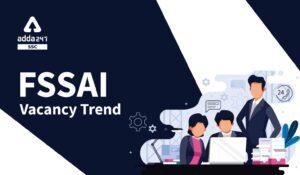 FSSAI Vacancy Trend 2021