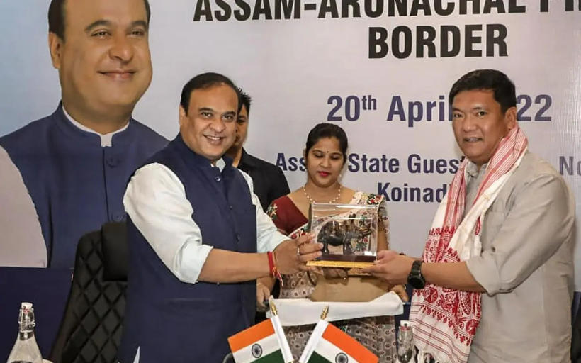 Border dispute agreement struck between Arunachal Pradesh and Assam