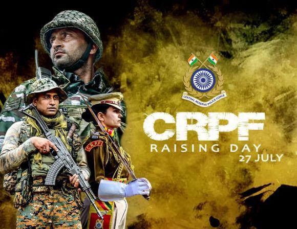 CRPF 84th Raising Day Observes on 27 July 2022