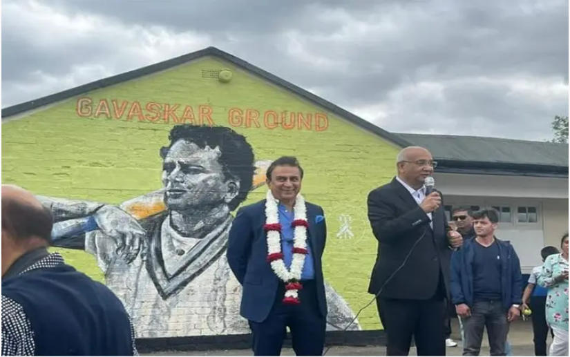England’s Leicester Cricket Ground named after Sunil Gavaskar