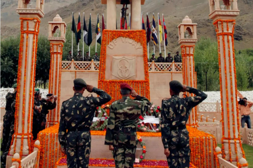Kargil War: Point 5140 at Dras in Kargil sector named as Gun Hill