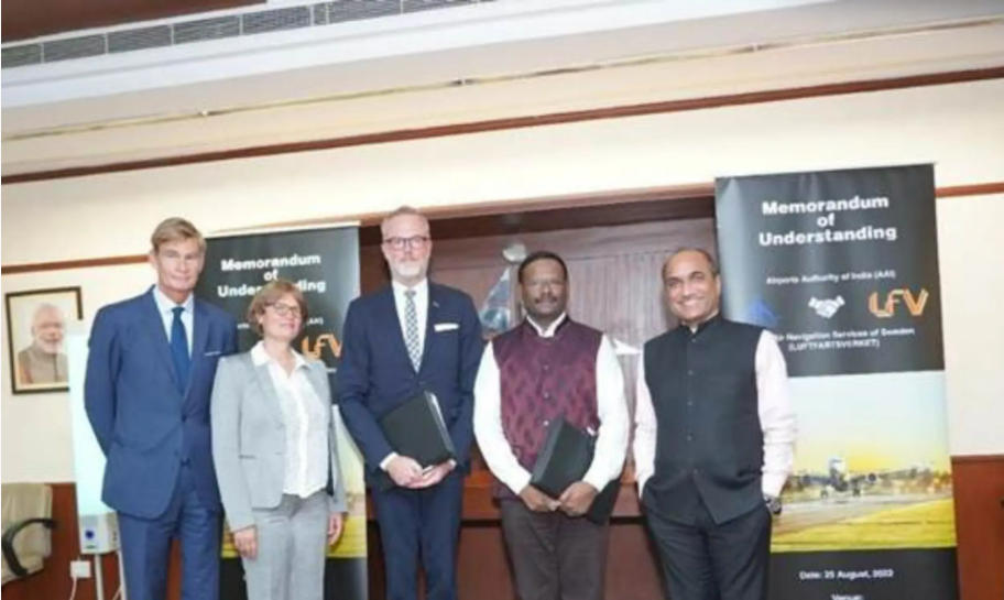 AAI and Sweden inks an MoU for sustainable aviation Tech
