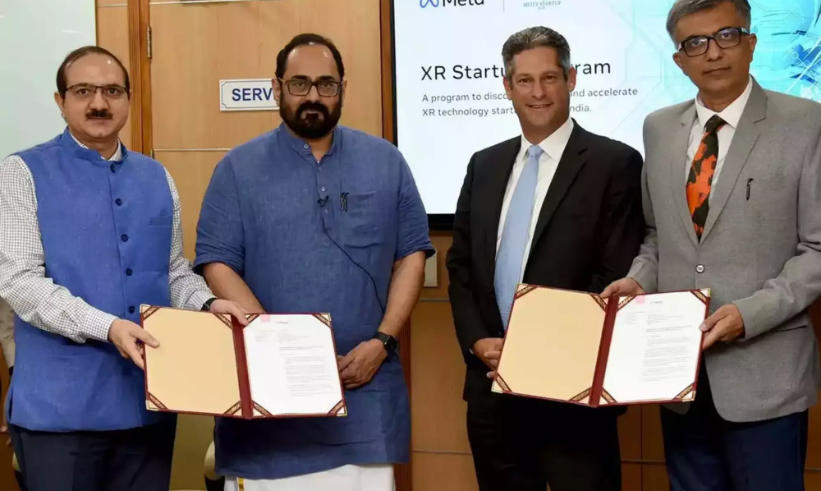 MeitY Startup Hub and Meta Collaborate to speed up XR technology startups in India