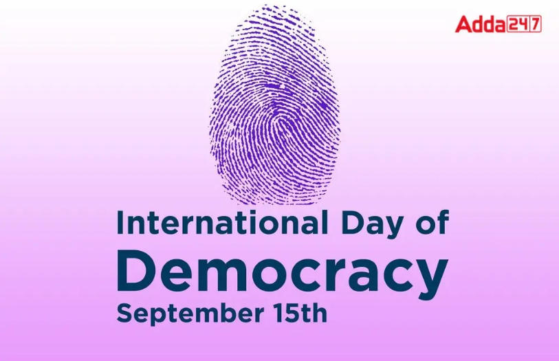 International Day of Democracy 2022 observed on 15 September
